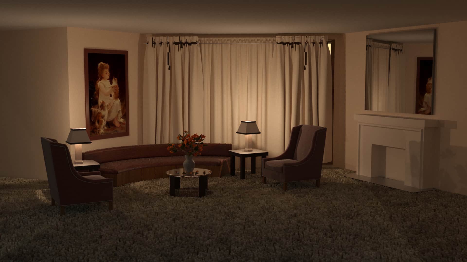 Living Room Interior Designio